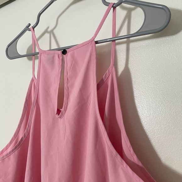 SHEIN 2XL Light Pink Ruffle Hem Cami Top - Picture 4 of 4